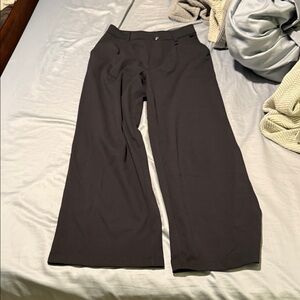 HALARA Black Elastic Waist Pants